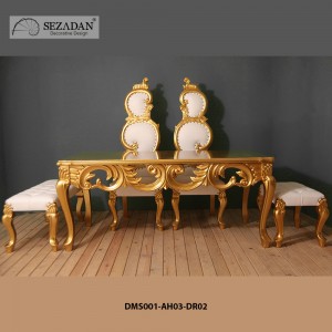 SEZAR GELİN DAMAT MASA TAKIMI DMS001-AH03-DR02