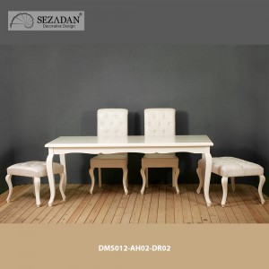 MARY GELİN DAMAT MASA TAKIMI DMS012-AH02-DR02